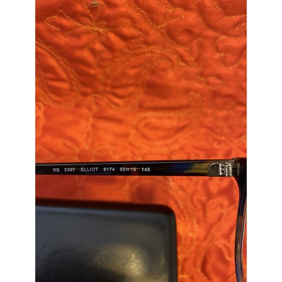 Ray-Ban T RB5397‎ Elliot 8174 50 19 45 Eyeglasses/Frames Only Lenses Are Script - Picture 4 of 7